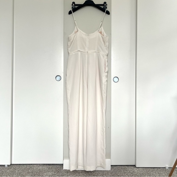 Maeve by Anthropologie Magdalena Jumpsuit – Modern Bridal Chic - White - Sz 12T - Picture 6 of 15